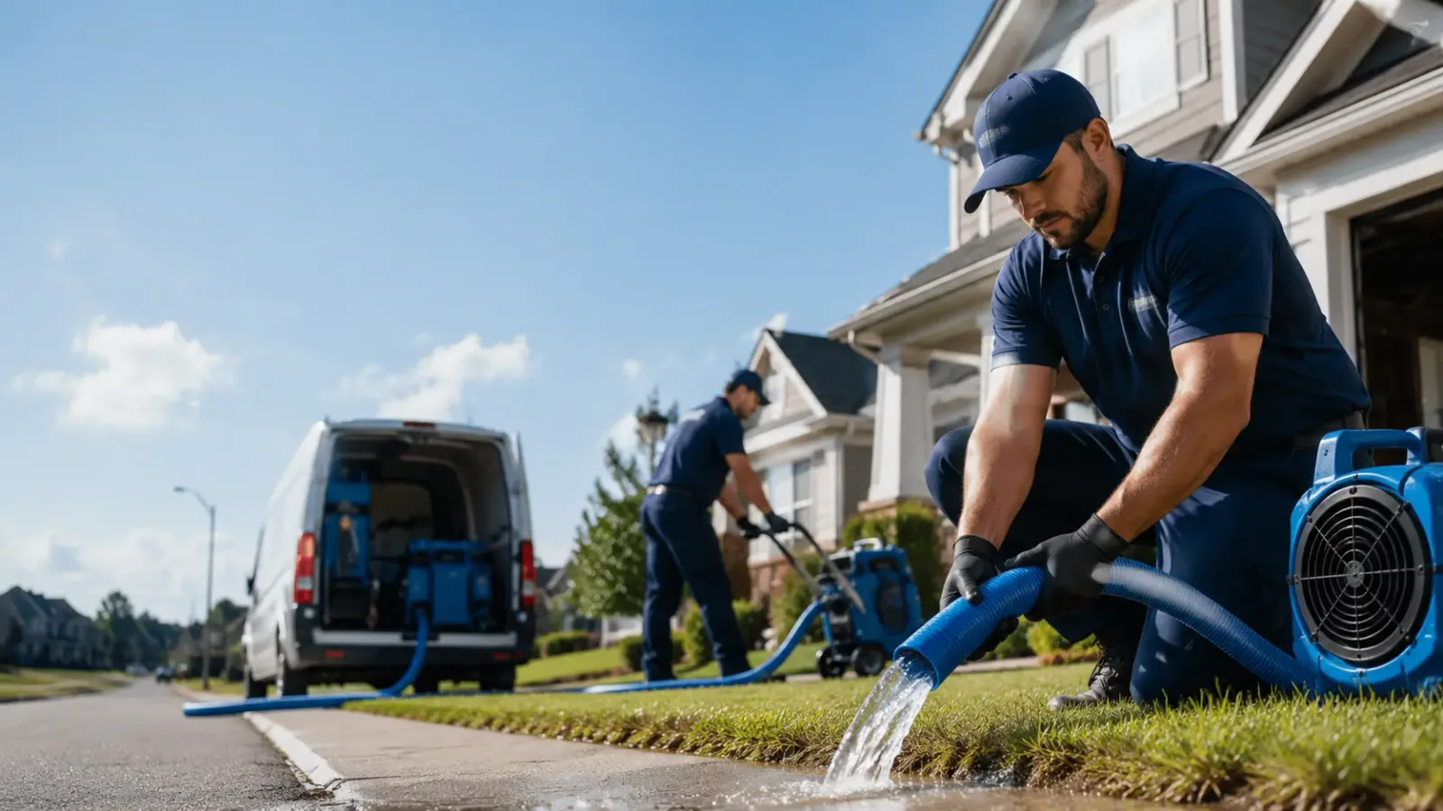 Flood Damage Restoration in Brinklow, MD